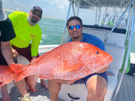 We do offshore too! Red snapper season was a success  ———————————————————————
 V