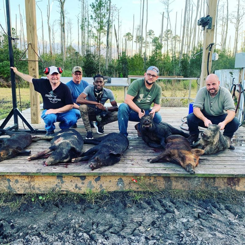 Excellent hunt this afternoon!!! We had some first time shoo...