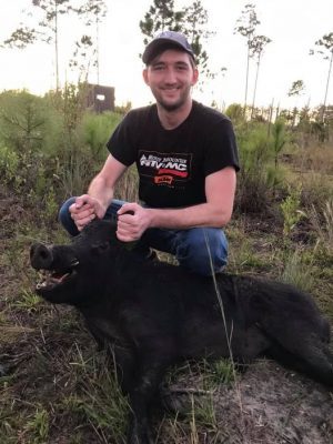 Awesome time with first time hunter Nick who took a nice too...