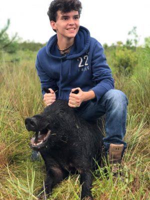 Congrats to these boys on their first hog! Call the office t...