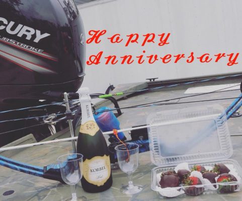 Anniversary Bowfishing Trip for a really great couple!!!