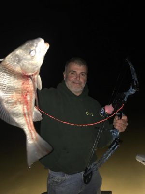 Another fantastic night of Bowfishing!!!  
 Saltwater has cr...