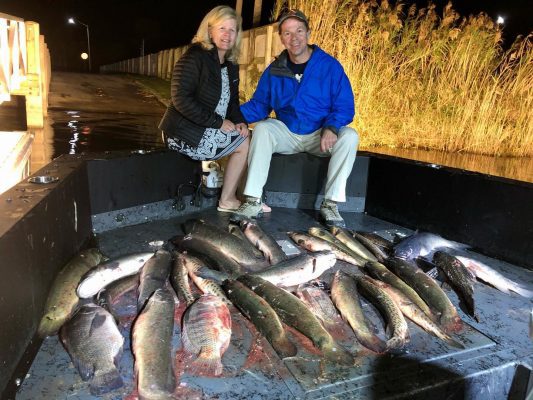 What a great night with this couple from Missouri. 32 fish i...