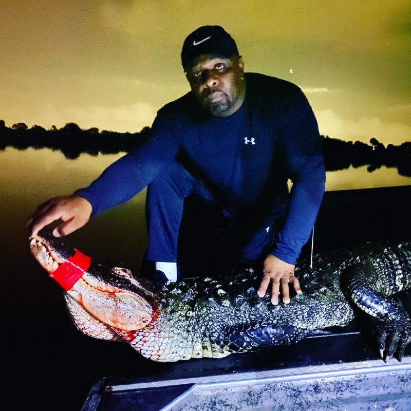 Great Gator Hunt tonight with Charles and his family!!