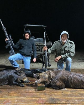 Great hunt last night with Dr R and Rick.