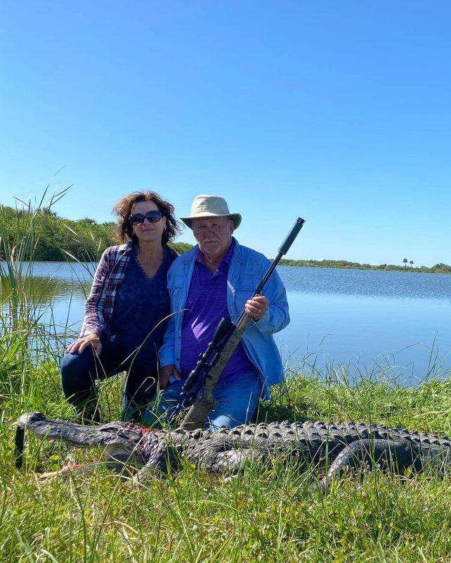 The alligator hunting is on fire right now!!!  With mating s...