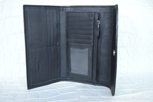 Genuine Alligator Leather Women's Clutch Wallet - Image 8