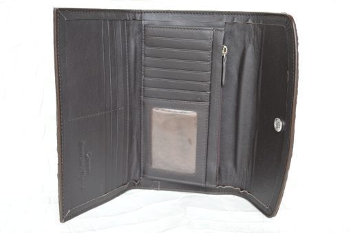 Genuine Alligator Leather Women's Clutch Wallet - Image 6