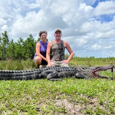 Nothing says “Happy Anniversary” like a great gator hunt.