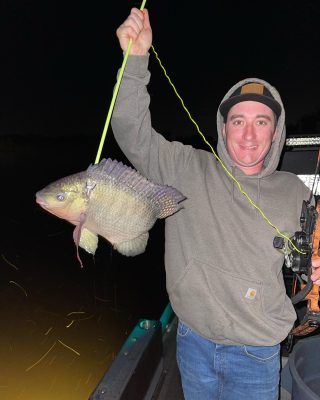 What an amazing trip with this couple from RI! 13 tilapia f...