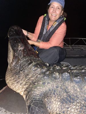 Another great night of gator hunting with first time hunter ...
