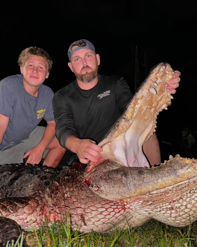 Huge congrats to Hunter Odom on a monster bobbed tail 11-8. 
 This 14 year old h...