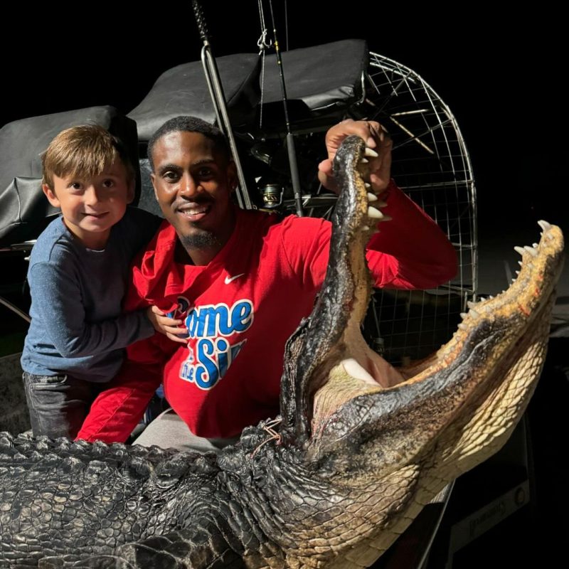 Quick hunt with Matt, his 5 year old son, and Zamari.