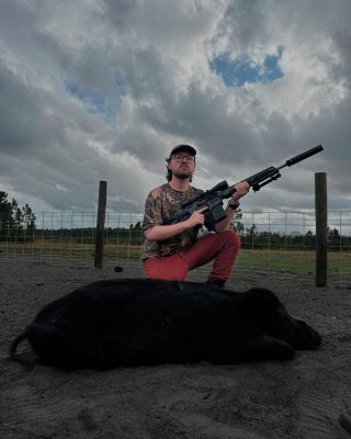 We had the privilege to guide Tyler for his first ever hog hunt. We were well eq...