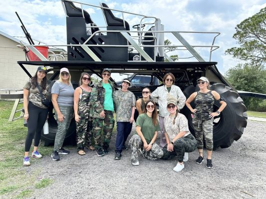 Capt Ethan and Capt Nick had a great time guiding this group of teachers on a bu...