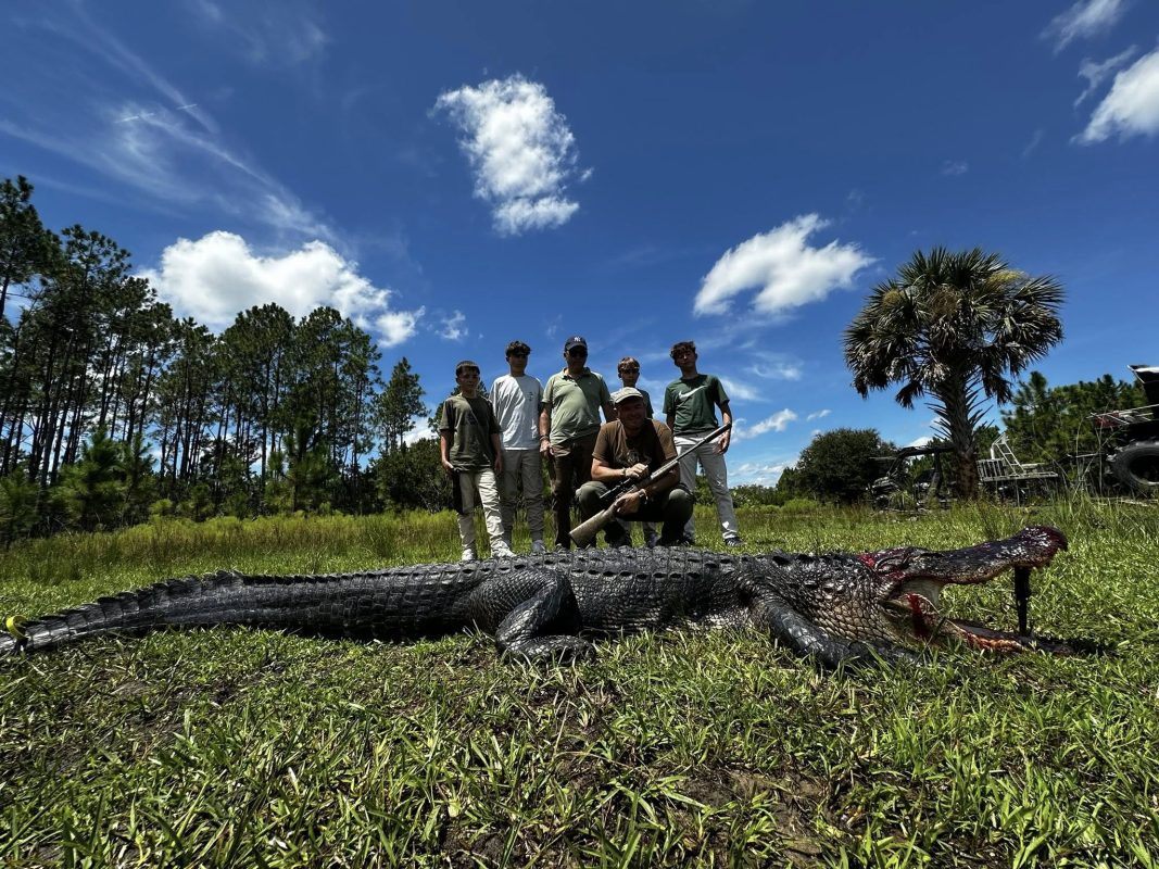 Two families from Spain visited CFTH planning to hunt an alligator and a few mea...