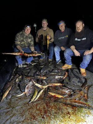 Capt. Nick and his clients crushed it last night—filled the can and packed the c...