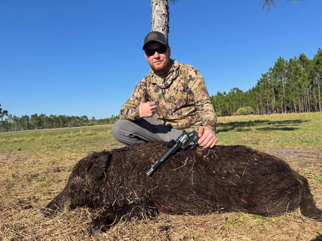All the way from PA to the Florida woods! This family came down to hunt hogs wit...